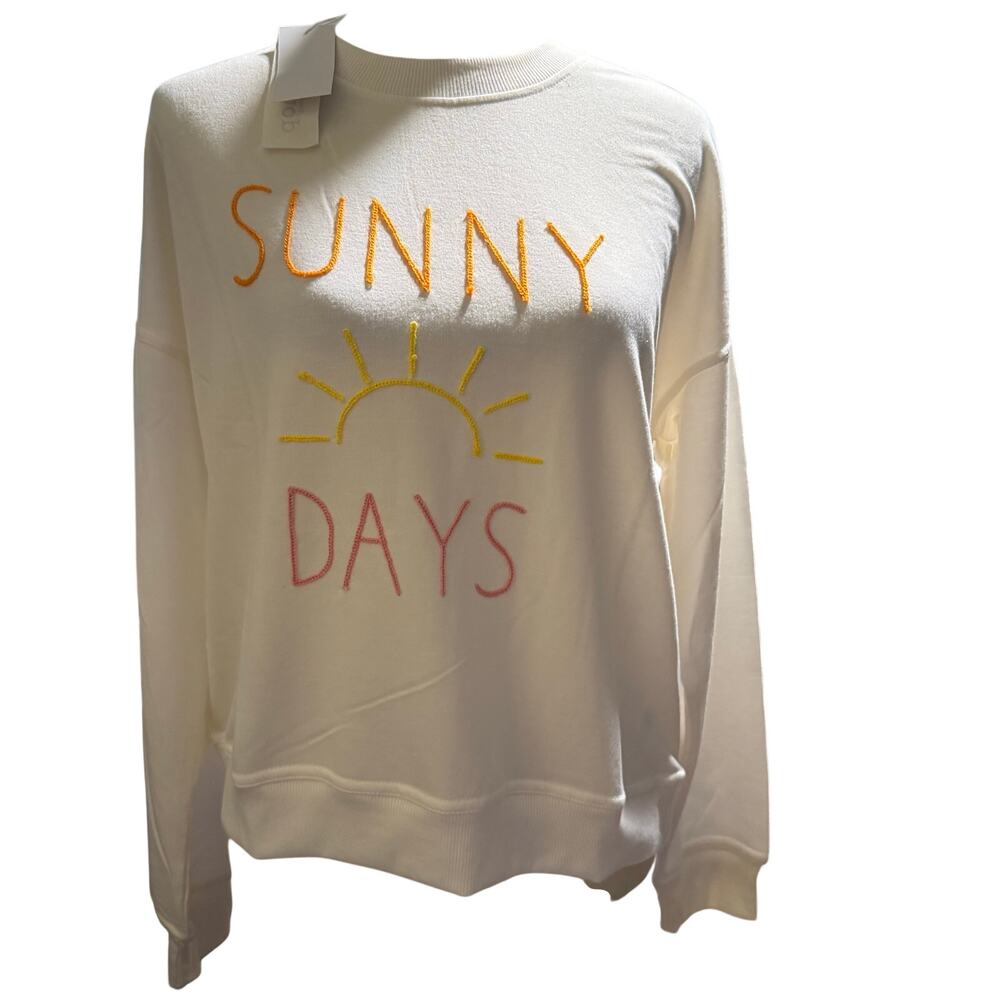 Workshop Republic Clothing Sunny Days Embroidered Shirt, Medium, NWT